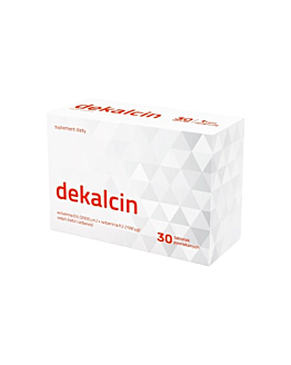 Dekalcin, Preparat na wzmocnienie kości, Tabletki