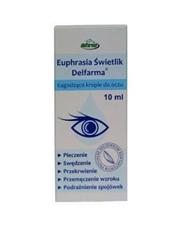 Euphrasia Świetlik, Łagodzące krople do oczu