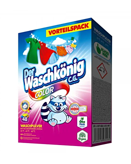 Der Waschkonig C.G. Color Proszek do prania, 2,88 kg