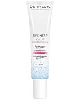 Dermedic Redness Calm Bogaty krem na dzień UV + IR