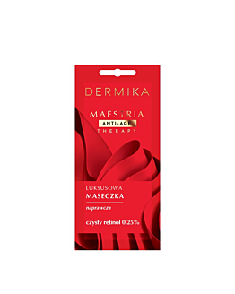 Dermika Maestria Luksusowa Maseczka Liftingująca Czysty Retinol 0,25% 