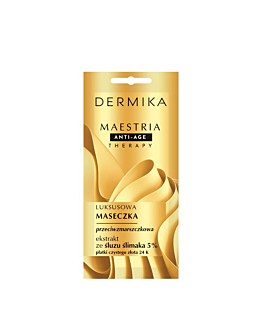 Dermika Maestria Luksusowa Maseczka Przeciwzmarszczkowa Ekstrakt ze Śluzu Ślimaka 5% 