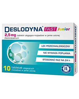 Deslodyna Fast Junior 2,5 mg Tabletki