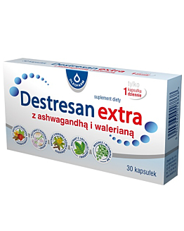 Destresan Extra z Ashwagandhą i Walerianą, Kapsułki