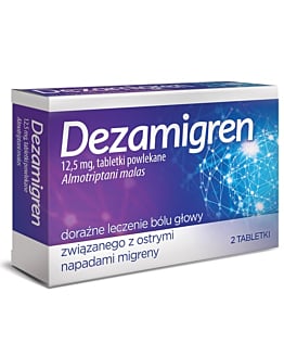 Dezamigren 12,5 mg, Tabletki powlekane, 2 szt.