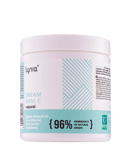 Lynia Krem Bazowy C do tworzenia własnych kosmetyków, do każdego typu cery, 200 ml