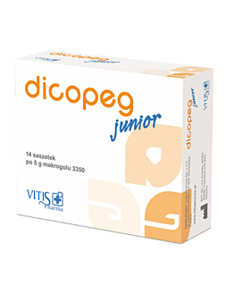 Dicopeg Junior, Saszetki na zaparcia dla dzieci