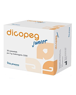 Dicopeg Junior, Saszetki na zaparcia dla dzieci