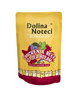 Dolina Noteci Superfood Kot Saszetka Kura/Wołowina