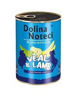 Dolina Noteci Superfood Pies Puszka Cielęcina/Jagnięcina