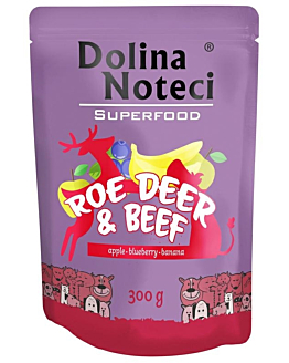 Dolina Noteci Superfood Pies Saszetka Sarna/Wołowina