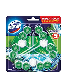 Domestos Kostka Tri Power5 Pine