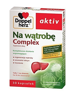 Doppelherz Aktiv Na Wątrobę Complex, Kapsułki