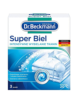 Dr. Beckmann Super White Sbiancante Intensivo Tessuti in Bustine