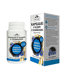 Dr Gaja Kapsułki z Olejem z Czarnuszki 500 mg, Kapsułki