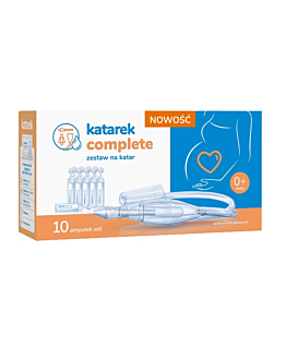 Katarek Complete, Aspirator kataru + 10x5ml 0,9% NaCl