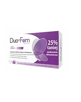 Duo-Fem, Suplement diety na objawy menopauzy, Tabletki