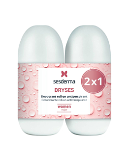 Sesderma Zestaw Dryses Dezodorant antyperspirant damski 2x75ml