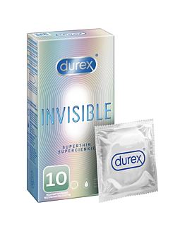 DUREX Invisible Preservativi per Maggiore Vicinanza 10 pz