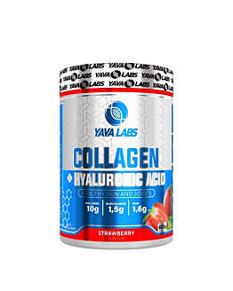 Yava Labs Collagen + kwas hialuronowy smak truskawka