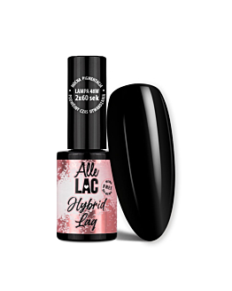 AlleLac Extra Black Lakier Hybrydowy UV LED 6 g