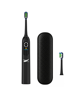 Medi Sleep szczoteczka soniczna do zębów z wyświetlaczem LCD, indukcja, IPX7, timer, etui