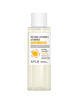APLB Retinol Vitamin C Vitamin E Facial Toner rozświetlający tonik do twarzy, 160ml