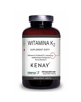 Kenay Suplement diety witamina K2 MenaQ7 z ciecierzycy 100 µg