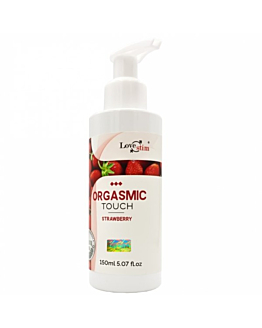 Love Stim Orgasmic Touch aromatyzowany olejek intymny Strawberry, 150ml