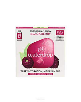 Waterdrop Microdrink SNOW Kostki do przygotowania napoju, Jeżyna, 12 szt.