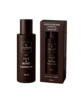 Famirel Men's World - Żel do mycia twarzy i brody 150ml