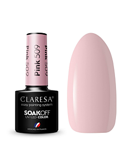 Claresa Soak Off UV/LED Pink lakier hybrydowy 509, 5g