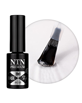 NTN Premium Base Top Baza I Top Twarda 2w1 HEMA Di HEMA Free Do Paznokci Clear 5g