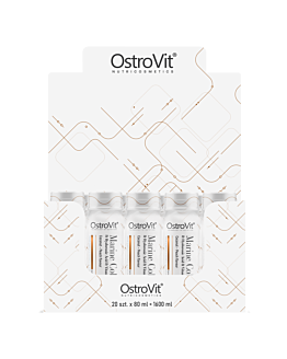 OstroVit Kolagen Morski Shot 20 x 80 ml o smaku kokosowo-brzoskwiniowym