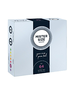 Condoms 64 Mm 36 Pieces Mister.Size