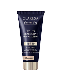 Claresa Beauty Protective Foundation nawilżający podkład z filtrem SPF50 1N Light Neutral, 30ml