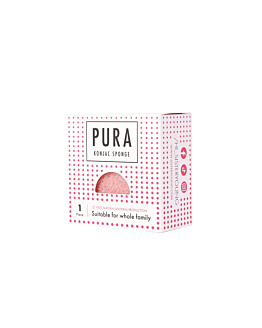 Sister Young Pura Gąbka Konjac do Mycia i Pielęgnacji Twarzy, Pink