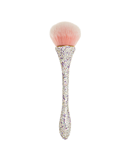 Color Care Pędzel do makijażu Crystal - White silver and violet