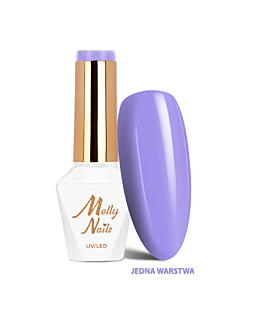 MollyNails Glamour Women Violet Room Lakier Hybrydowy UV LED Nr 5 8 g