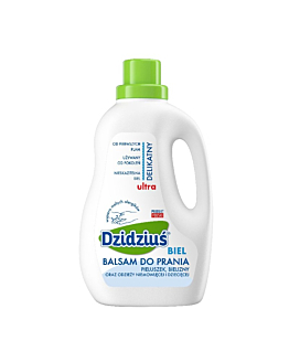 Dzidziuś Ultra delikatny balsam do prania bielizny niemowlęcej i dziecięcej Biel, 1500ml
