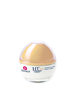 Dermacol Hyaluron Therapy 3D Wrinkle Night Filler Cream krem remodelujący na noc, 50ml