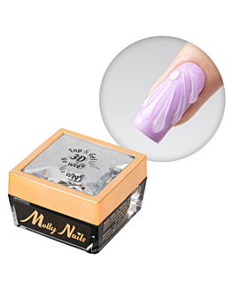MollyNails Top And Gel No Wipe 3D Żel Do Zdobień i Efektów 15 g