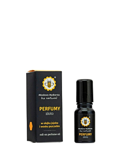 Miodowa Mydlarnia perfumy roll-on złoto
