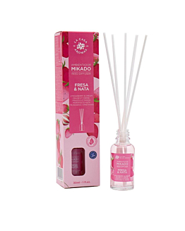 La Casa de los Aromas Mikado patyczki zapachowe Truskawki i Śmietana, 30ml