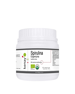 Kenay Suplement diety spirulina organiczna