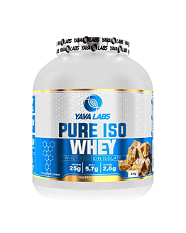 Yava Labs Pure Iso Whey Izolat białka serwatkowego smak słony karmel