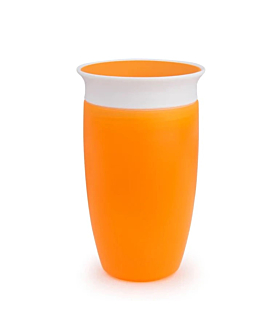 Munchkin Miracle 360° kubek, pomarańczowy, 296 ml