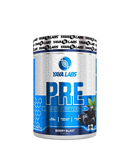 Yava Labs Pre Workout Przedtreningówka w proszku smak jagodowy wybuch