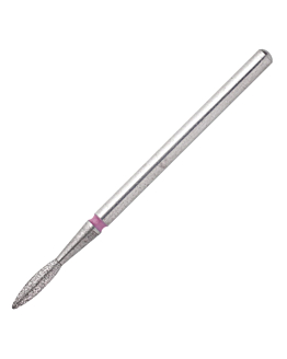 Staleks Expert Frez Diamentowy Płomień Do Skórek 2,1/8 mm Czerwony