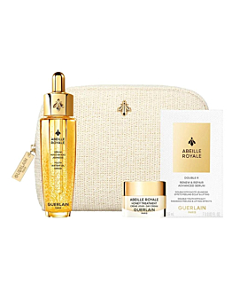 Guerlain Abeille Royale Youth Watery Oil Serum Set zestaw krem na dzień, 7ml + serum do twarzy, 30ml + serum o podwójnej skuteczności 7x0.6ml + kosmetyczka